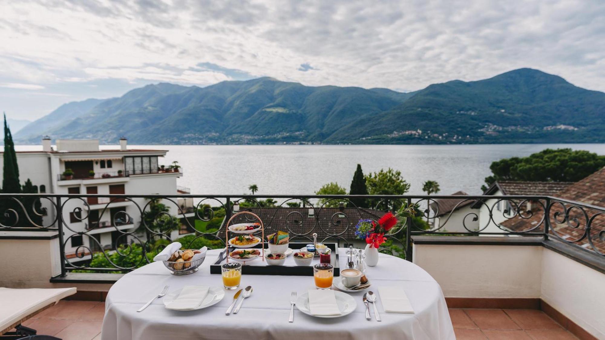 Boutique Hotel Sunstar Brissago Am Lago Maggiore Esterno foto