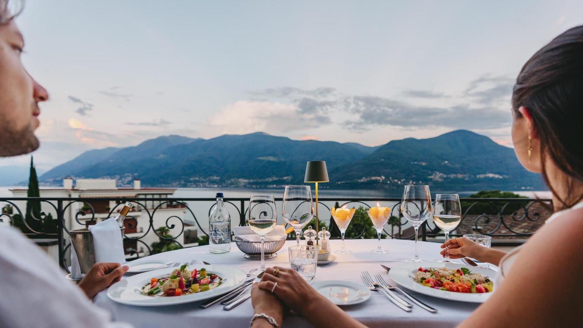 Boutique Hotel Sunstar Brissago Am Lago Maggiore Esterno foto