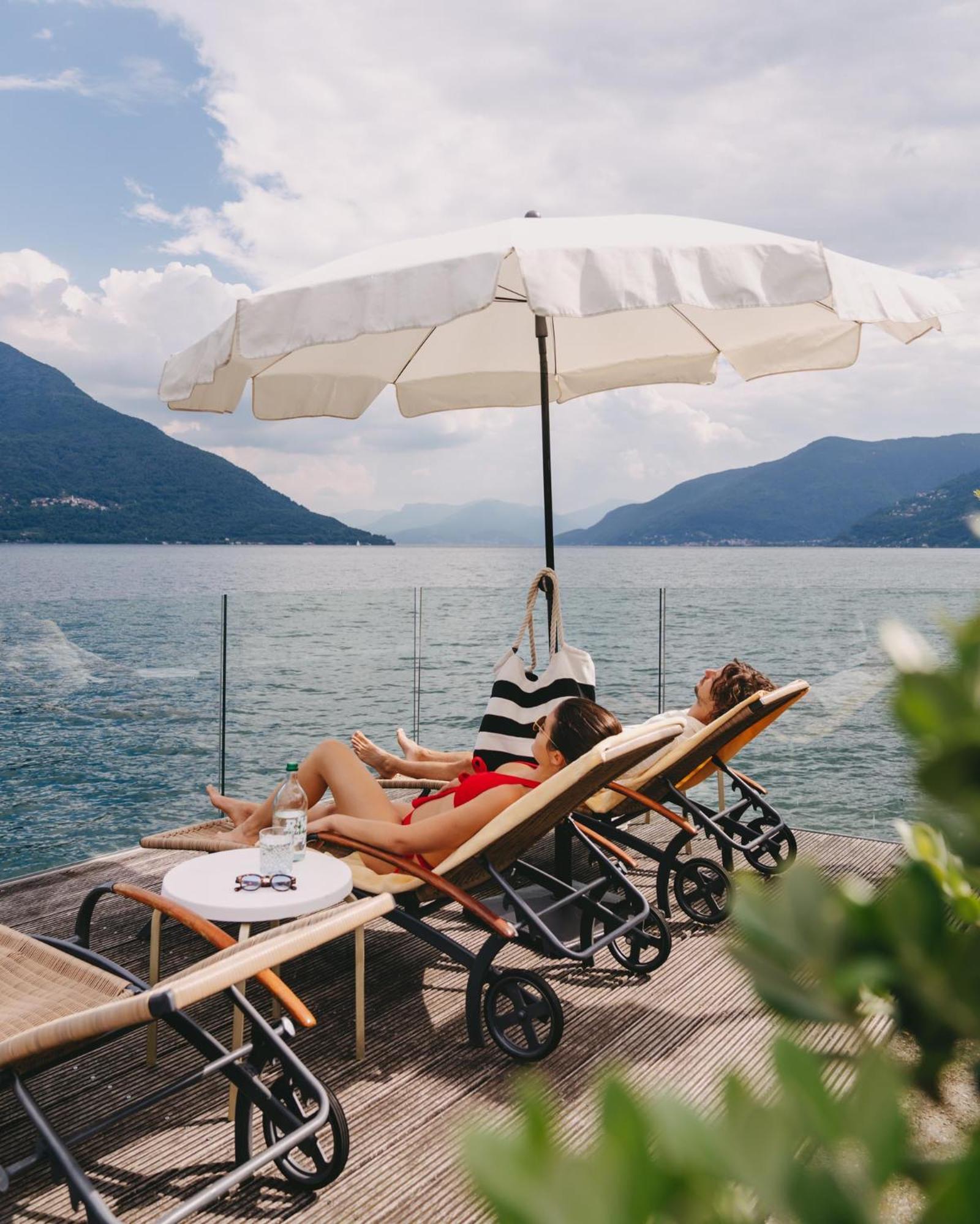 Boutique Hotel Sunstar Brissago Am Lago Maggiore Esterno foto